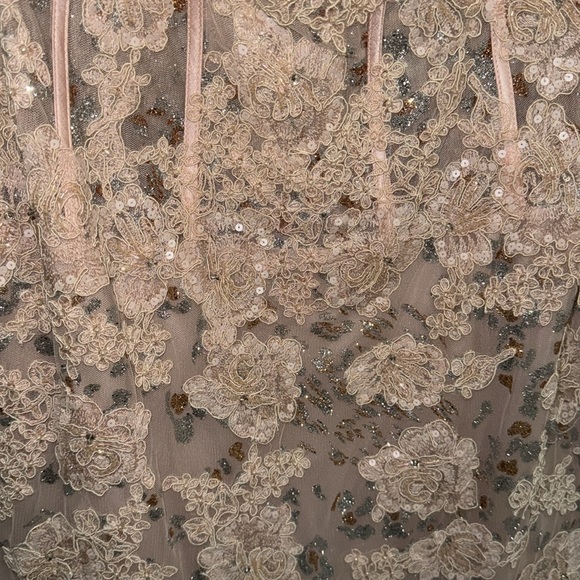 PROM SEASON Jovani for Cache dress size 12 mod 1531a new with tags color blush. - Picture 5 of 11